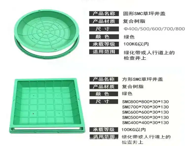 西湖树脂复合种植井盖展示
